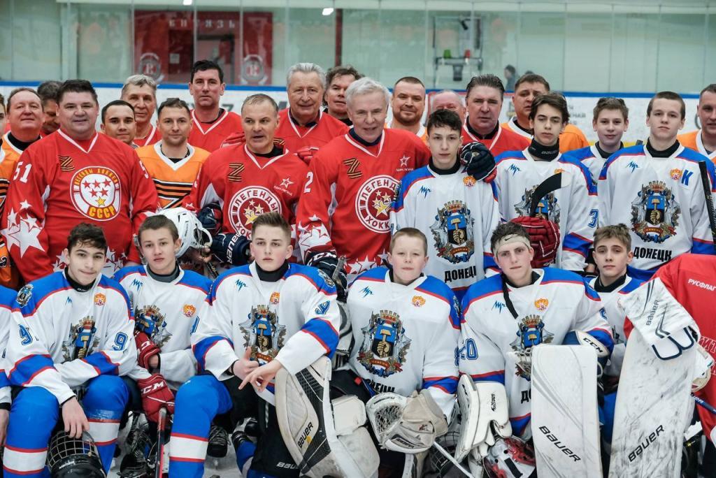 В Чехове прошел благотворительный хоккейный матч «ZaМир»