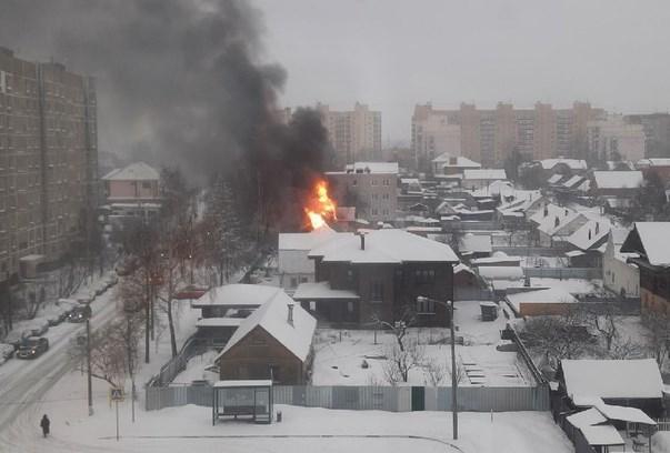 Пожар в Климовске унёс жизнь мужчины