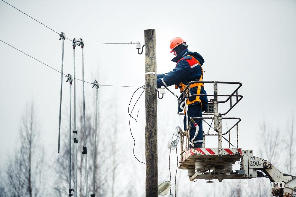 Плановое отключение электричества в Климовске