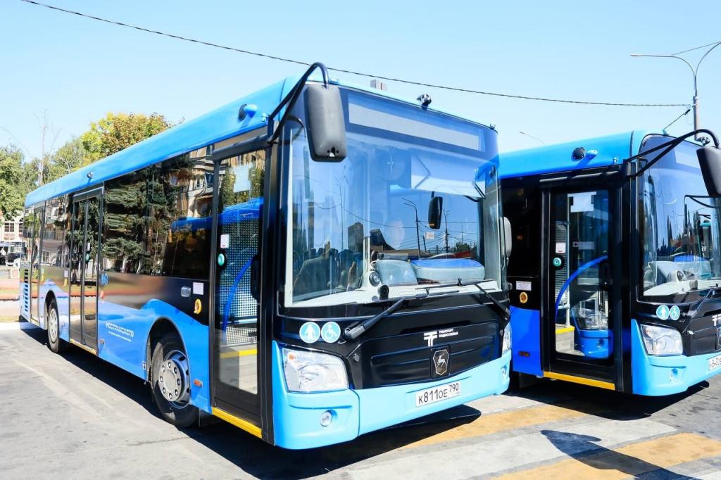 37 новых автобусов пустят по маршрутам Подольска