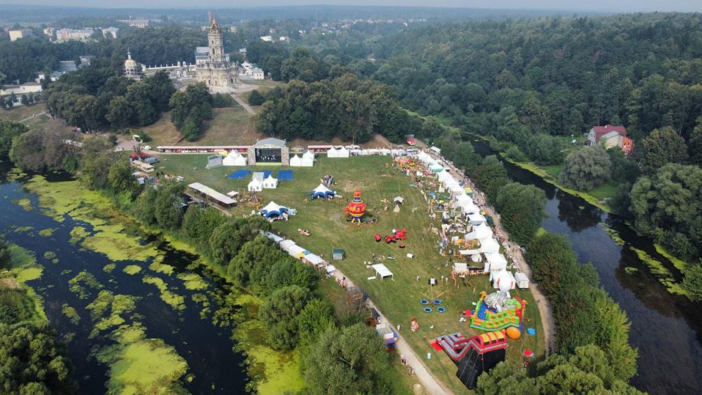 Подольск проводил лето грандиозным фестивалем «Славянское подворье»