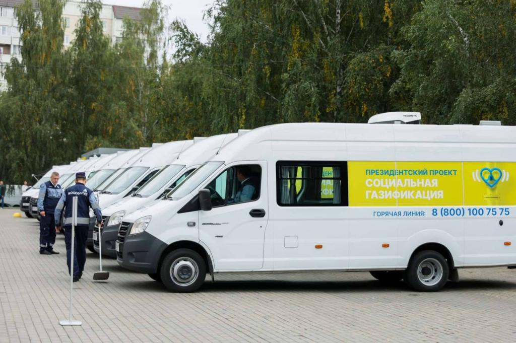 Мобильный офис социальной газификации приедет в деревне Гривно