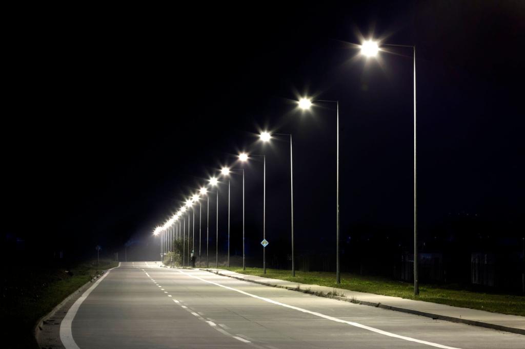 Освещение улиц в Подольске