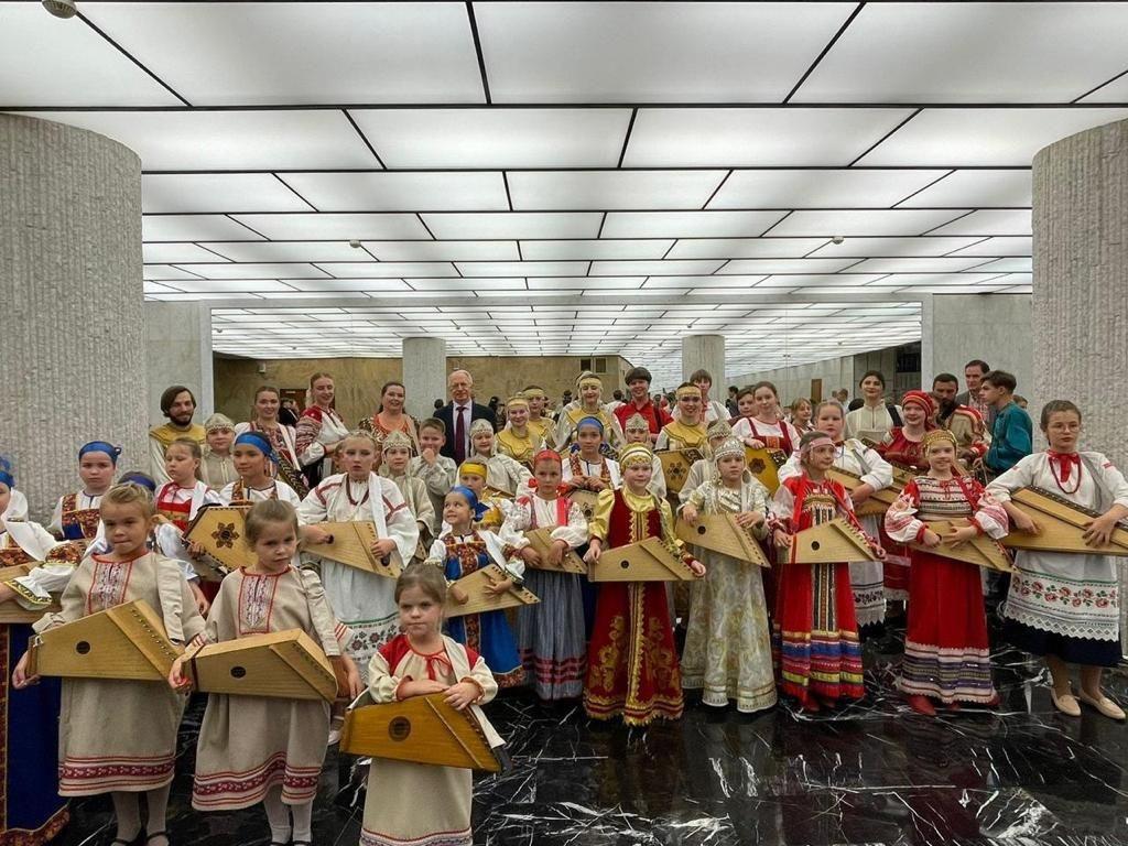 Подольский ансамбль гусляров принял участие в Фестивале национальных оркестров России