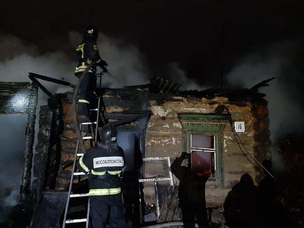 Ликвидация пожара в садовом доме в СНТ «Родина»