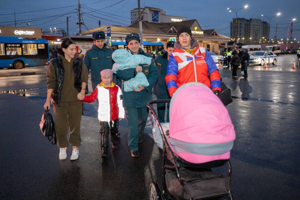 Подольск принял жителей Белгородской области