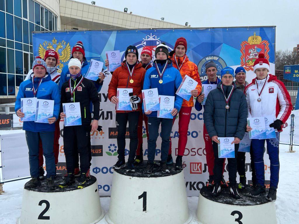 Лыжники стали призерами чемпионата Центрального Федерального округа