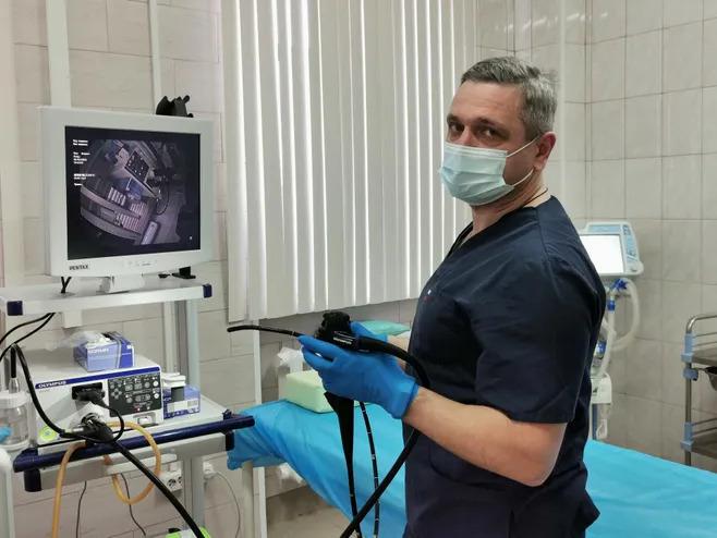 В Подольской ОКБ применяют новые аппараты для обследования желудка