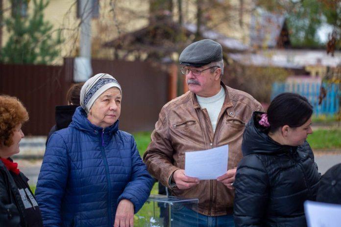 Встреча с жителями деревнях Александровка и Лопаткино