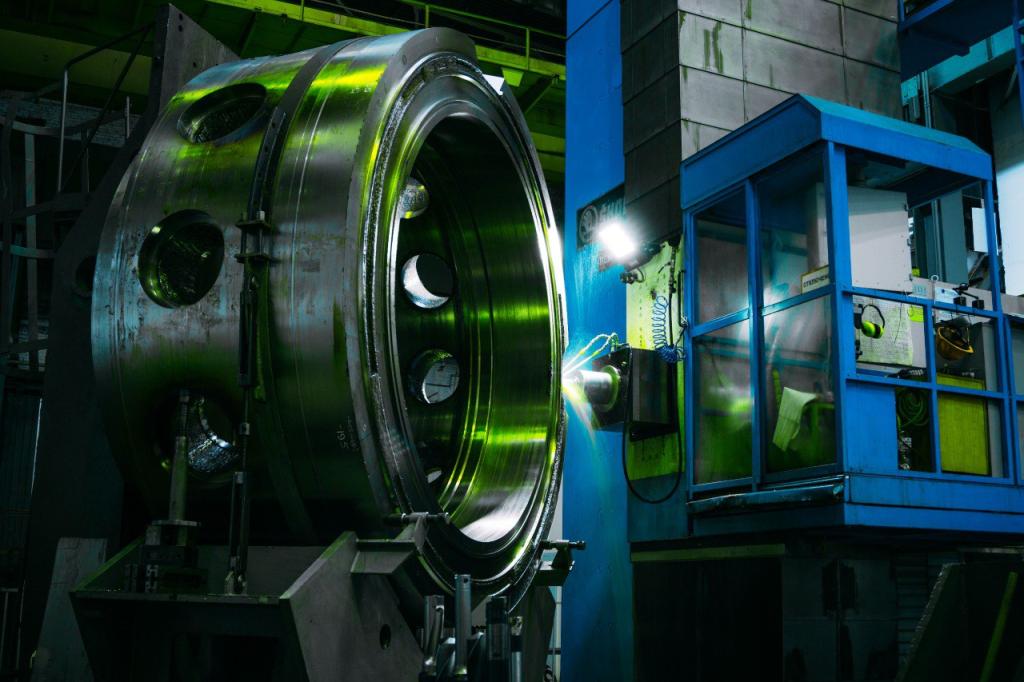 На «ЗиО-Подольск» создали инструмент для обработки корпусов перспективных ледокольных реакторов