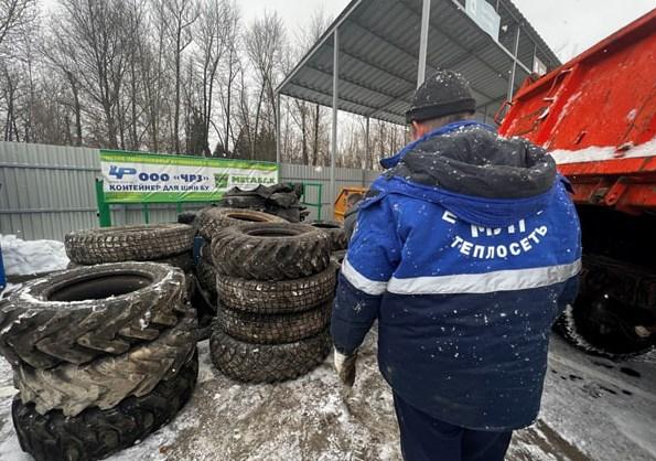 Площадка «Мегабак» в Подольске приняла отработанные шины