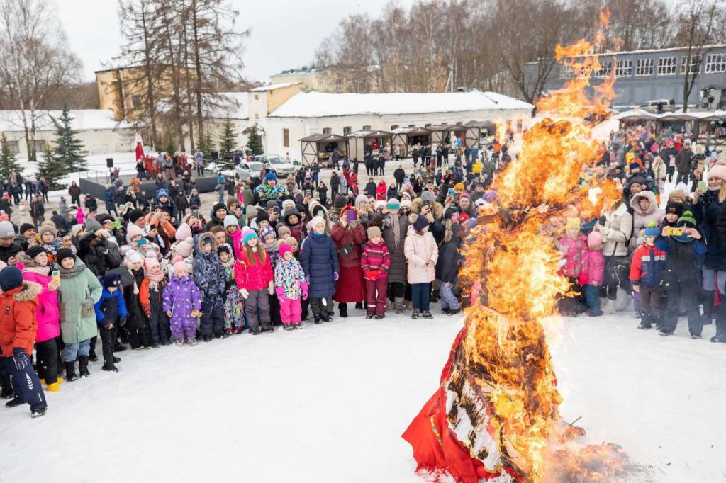 Масленичные гуляния в Подольске