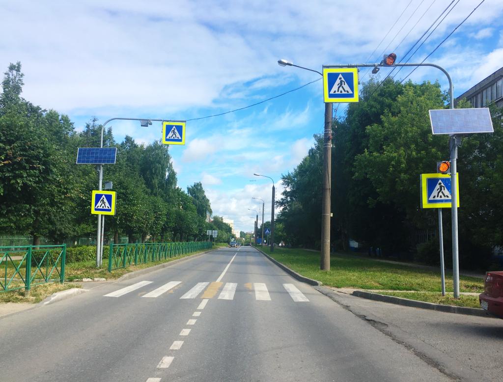 В Подольске смонтируют направленную подсветку