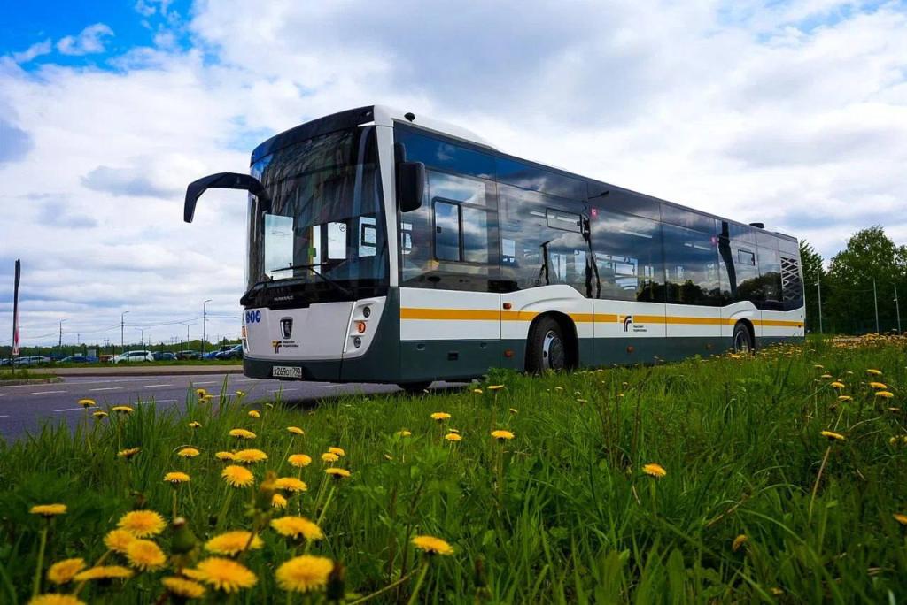 Порядка 1,3 тыс. новых автобусов выйдут на маршруты Подмосковья в этом году