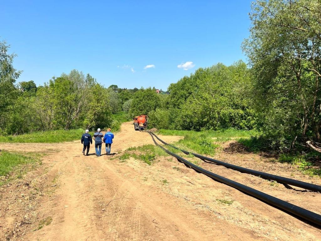 В Г.о. Подольск построят сети водоснабжения и водоотведения от д. Булатово до ул. 43-й Армии