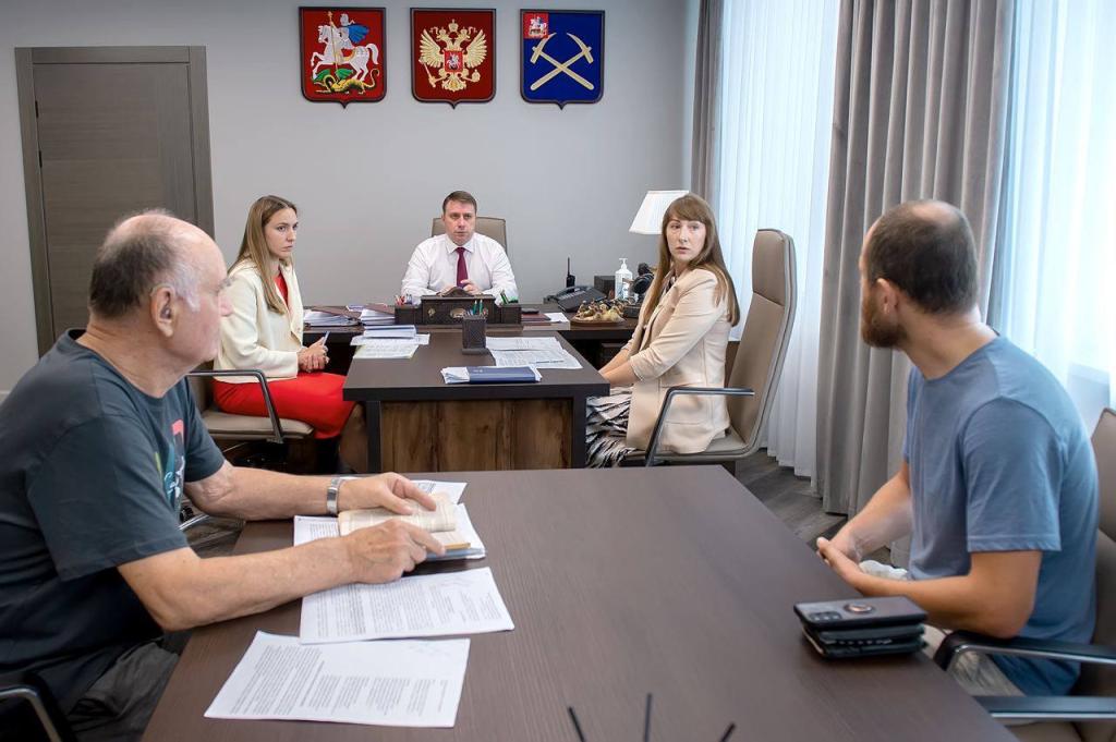 Глава г. о. Подольск провел личный прием граждан 14 августа