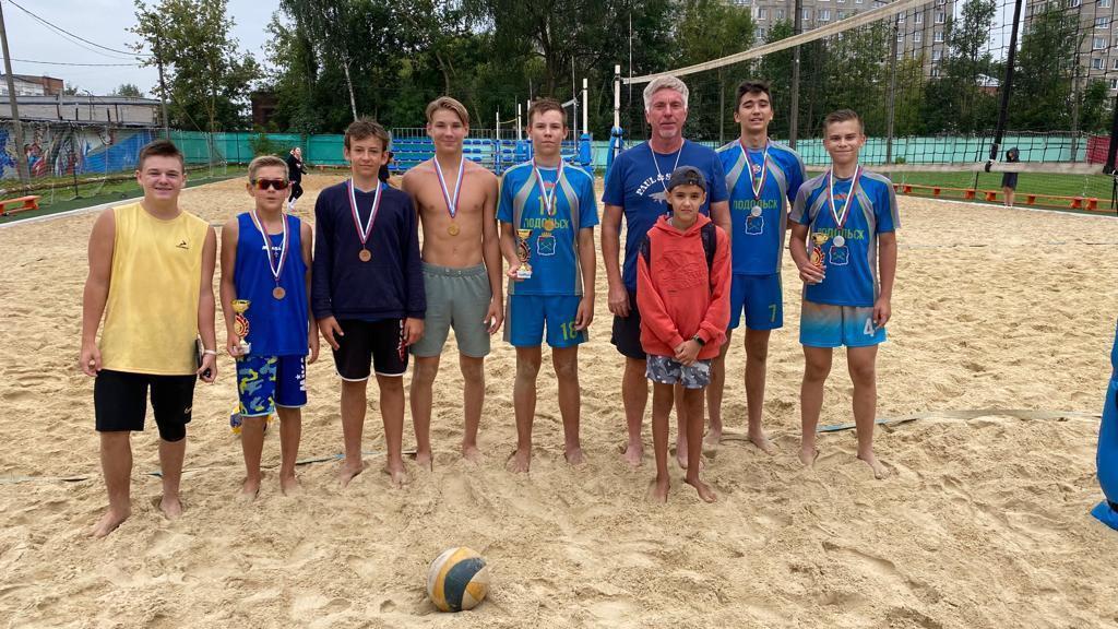 Подольские спортсмены заняли призовые места в турнире по пляжному волейболу