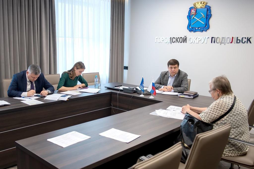 Первый заместитель главы администрации Алексей Карпов провёл очередной личный приём