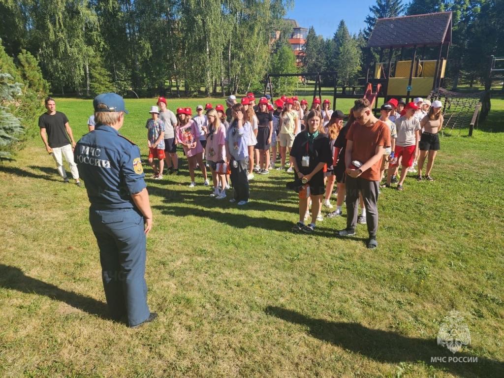 Тренировочная эвакуация проведена в оздоровительном центре Подольска