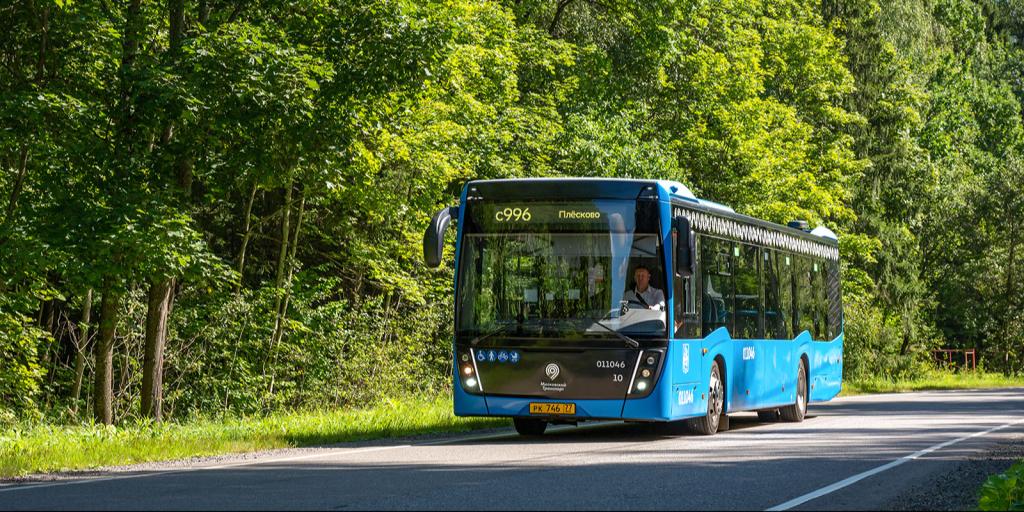 Новый автобусный маршрут открыт от Плескова до станции Подольск МЦД-2