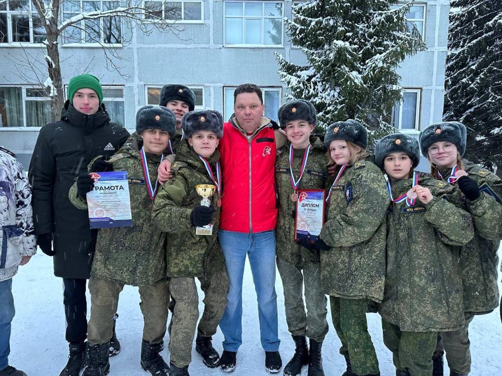 Подольские юнармейцы заняли призовые места в Домодедове