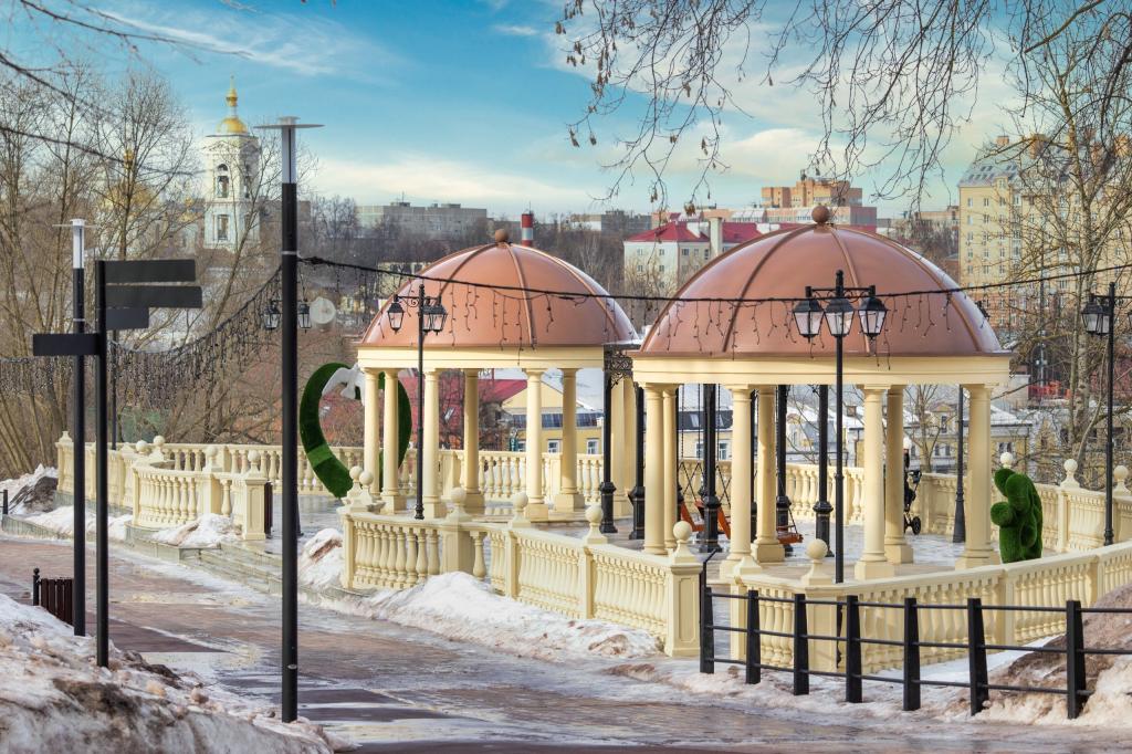 В парке имени Виктора Талалихина завершили первые два этапа реконструкции