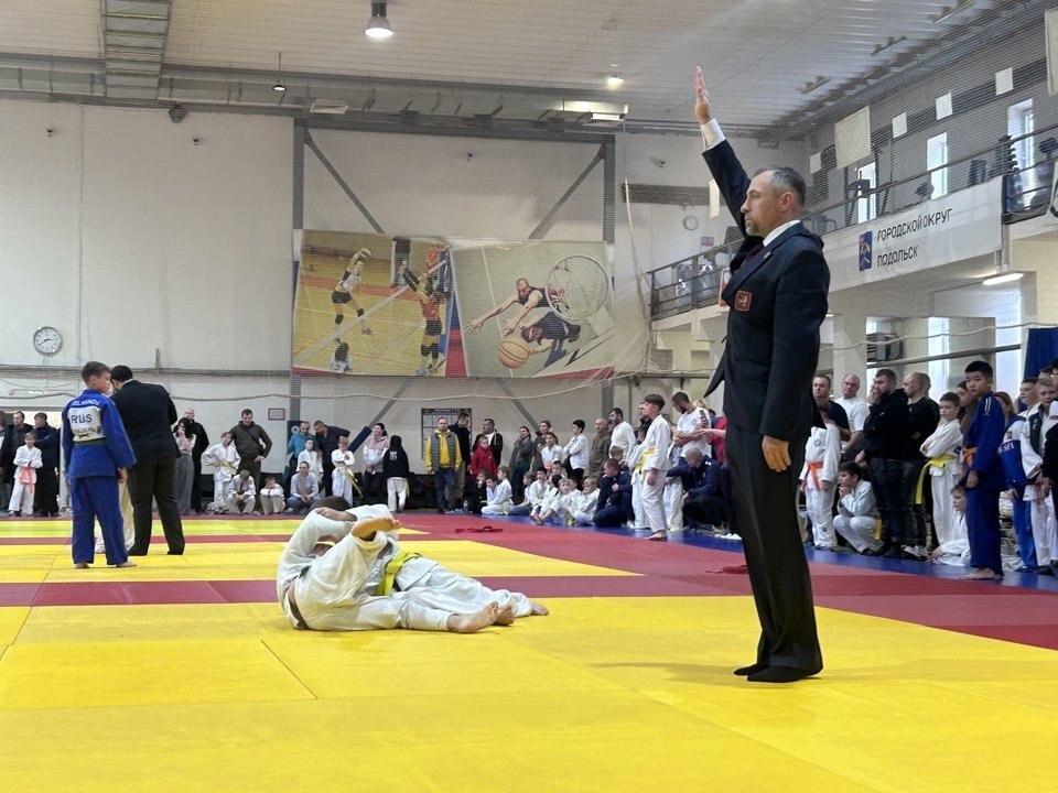 Стартовала Подольская лига дзюдо, посвященная памяти подвига Подольских курсантов.