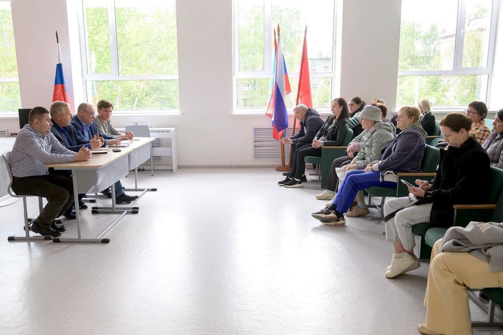 Вопросы модернизации системы водоснабжения обсудили с жителями мкр. Южный
