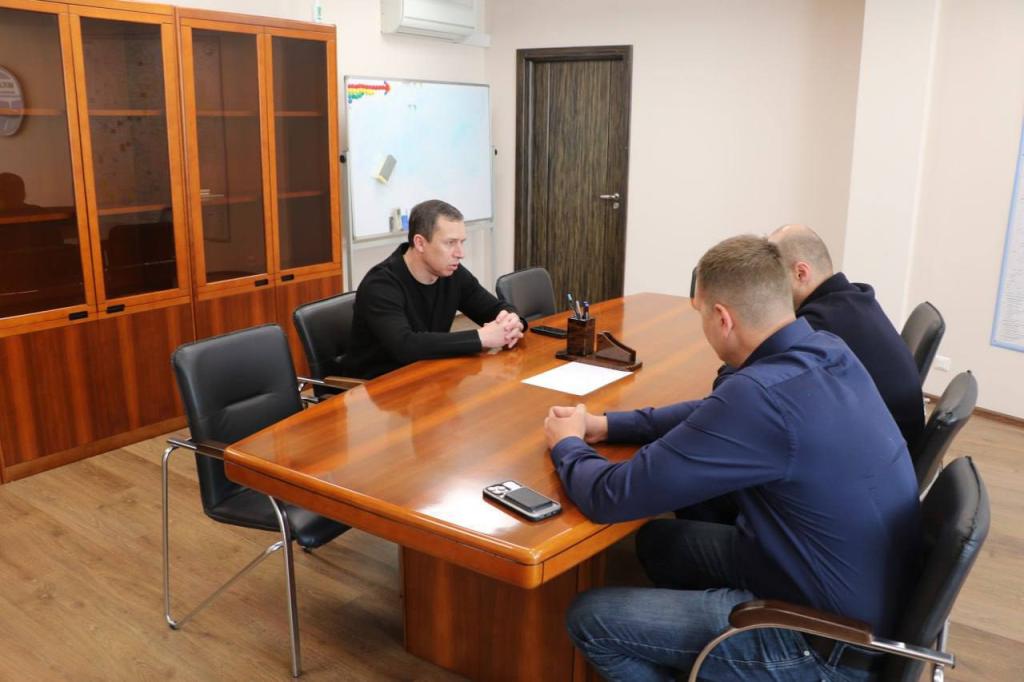 Первый заместитель главы Подольска встретился с руководством Мосавтодора