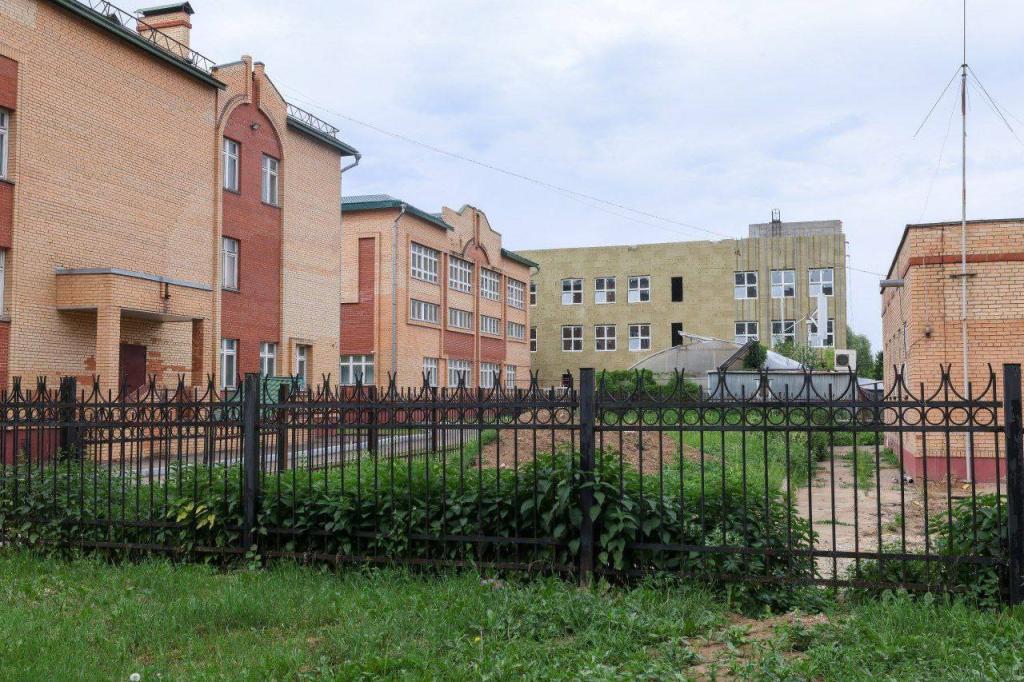 Более чем наполовину готова пристройка к школе № 29 в Подольске