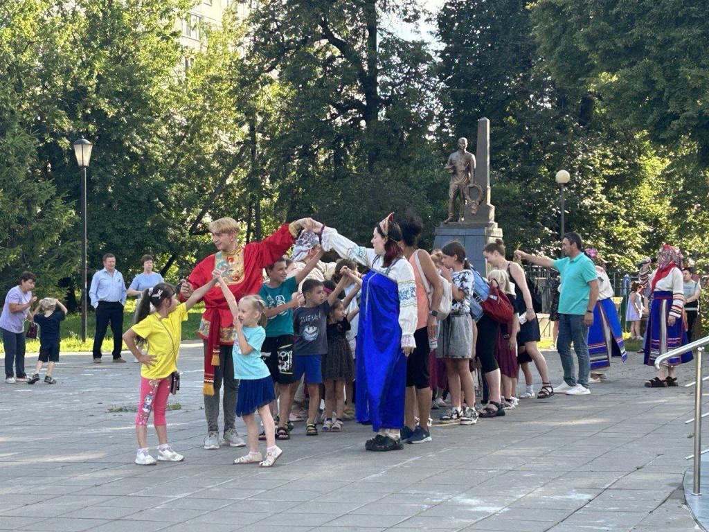 Фольклорный праздник состоялся в поселке Быково