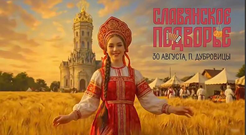 Провожаем лето вместе на фестивале «Славянское подворье»!