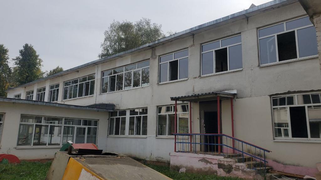 В Подольске в бывшем детском саду «Семицветик» начался капитальный ремонт