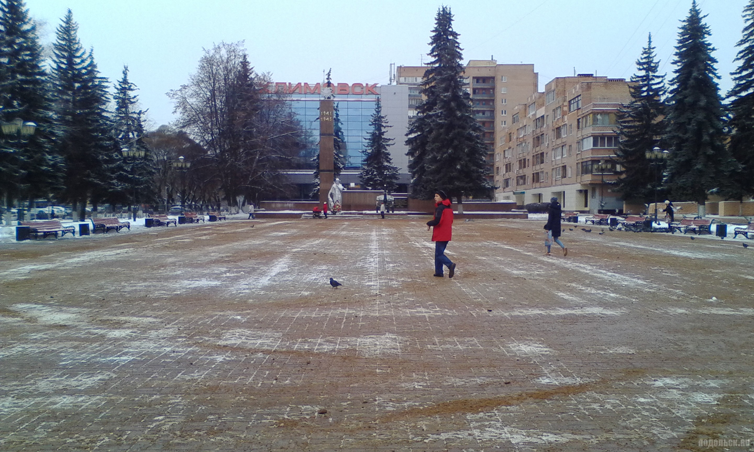 Климовск площадь