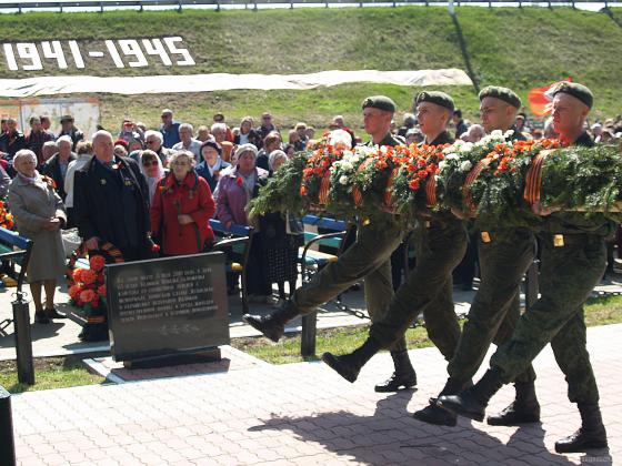 Поселок Кузнечики 8 мая 