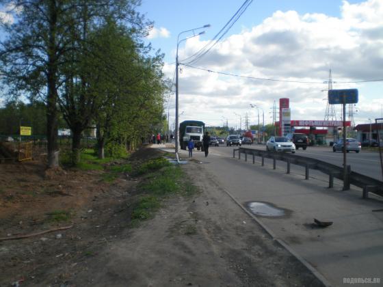 Автобусная остановка Весенняя перенесена 