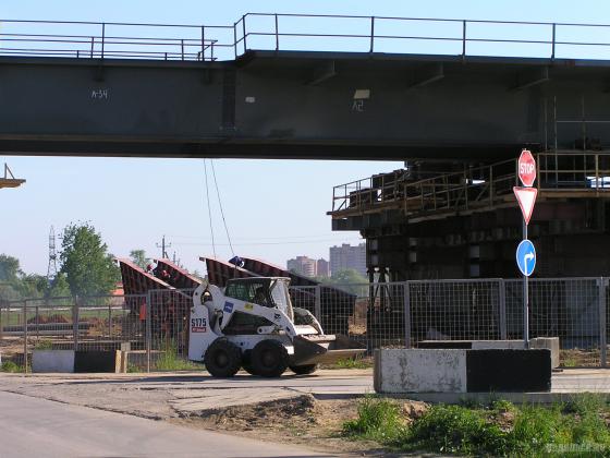 Эстакада в Сергеевке 20 мая 2014 г. 