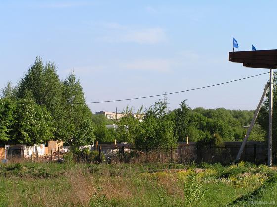 Снесенный дом в Сергеевке 