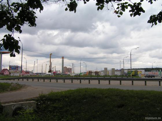 Климовск, опоры эстакады 