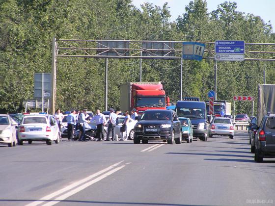 ДТП в Климовске 20 июля 2014 г. 