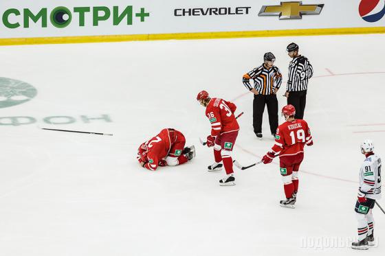 Удар в голову. 