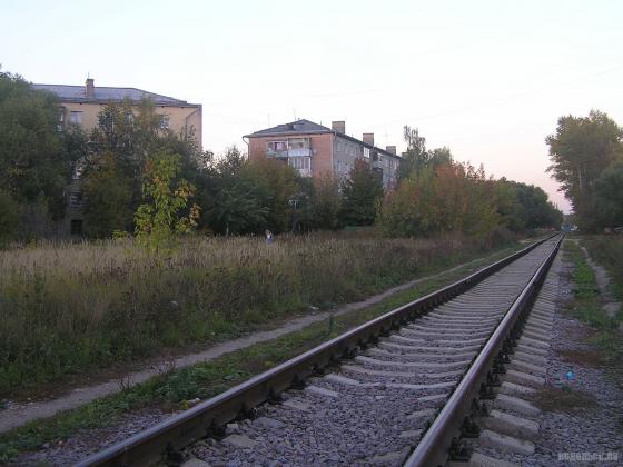 Одноколейная железная дорога 