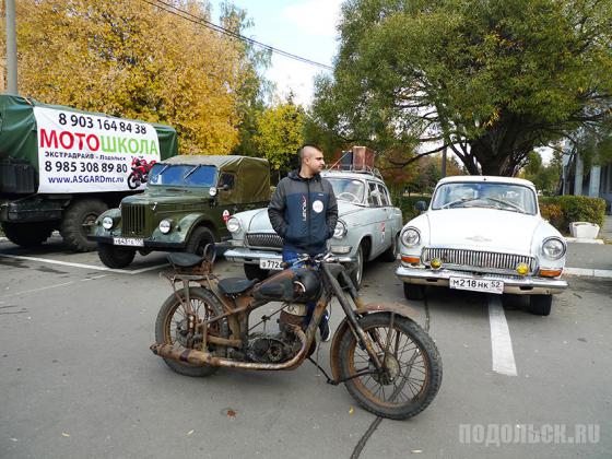 Парад мотоциклов на День города.