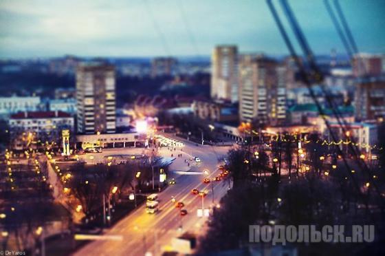 Вид на проспект Ленина. 