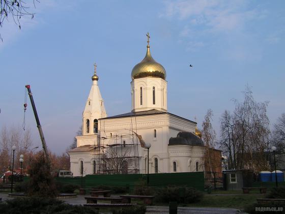 Строительство храма иконы Всецарицы в Щербинке