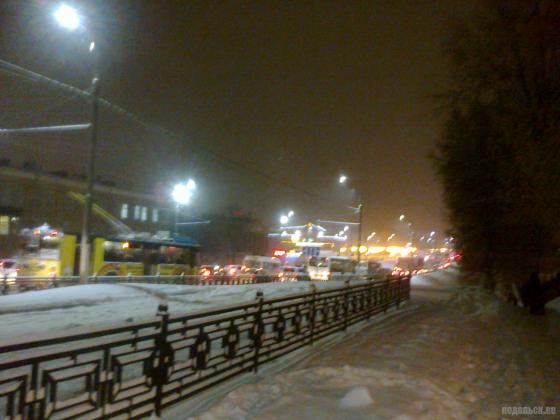 Рекордные пробки