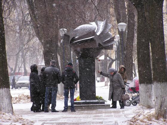 Памятник воинам-интернационалистам в Подольске 