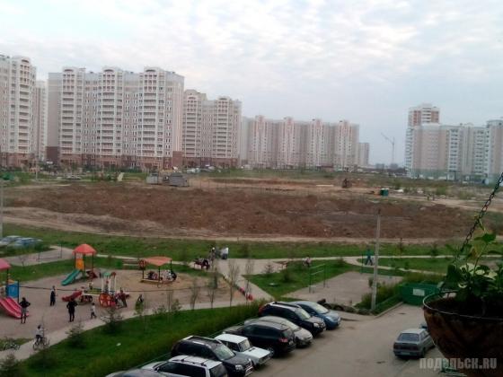 Строительная площадка в Кузнечиках