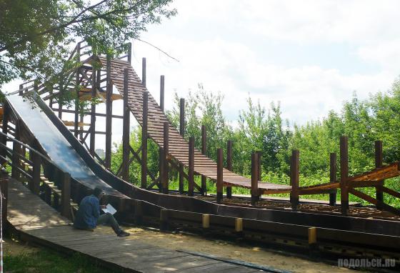Горка для тюбингов в парке им. Талалихина 