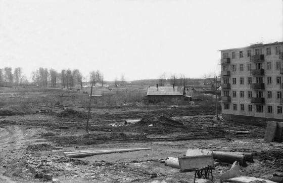 Строительство микрорайона Высотный 